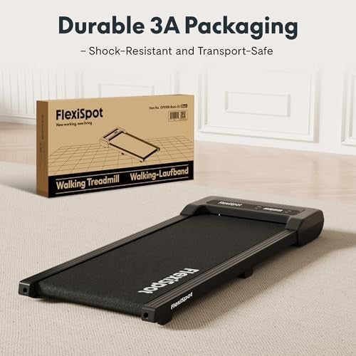 Compact Under Desk Walking Pad Treadmill Portable LED Display Remote