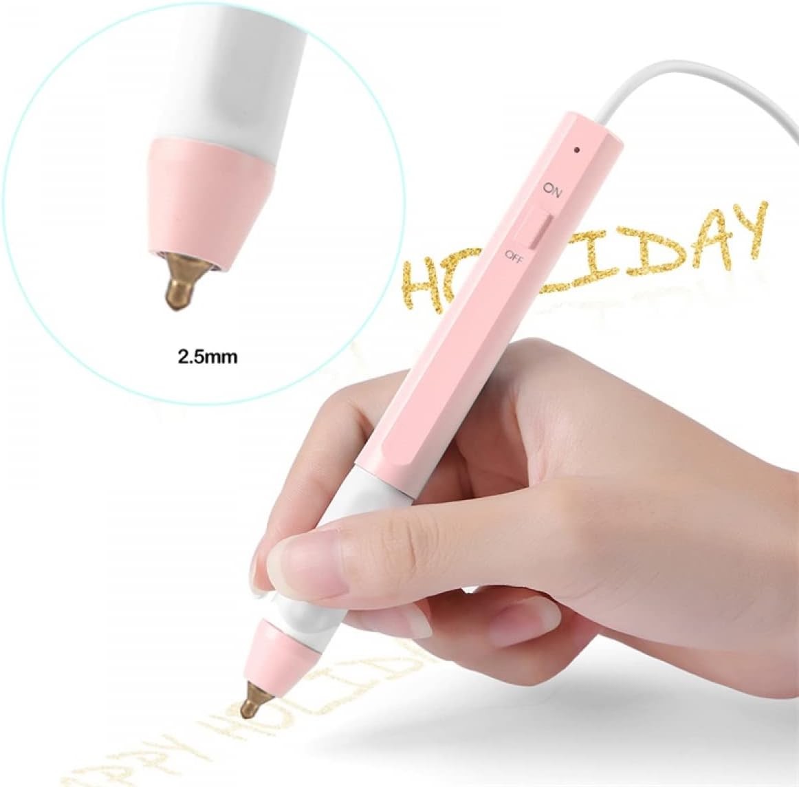 Heat Foil Pen USB Hot Stamping Tool for Card Making Scrapbooking
