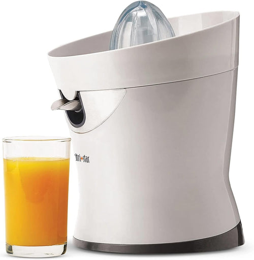 Electric Citrus Juicer Quiet Powerful Motor Drip Free Easy Clean 0.6L