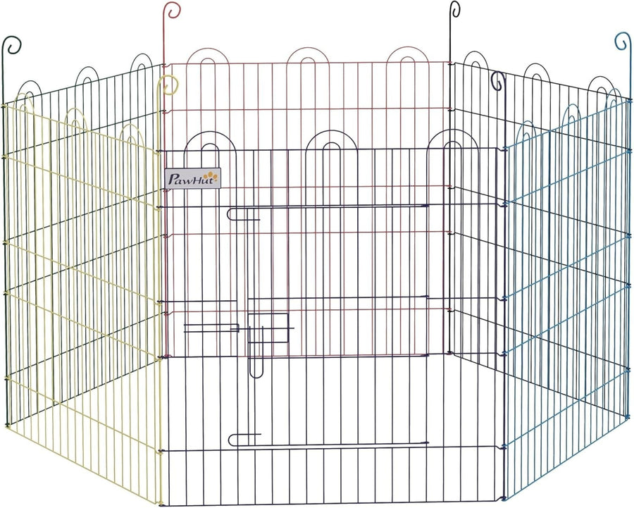 Metal Dog Puppy Playpen Crate Pen Fence 120cm x 60cm Indoor Outdoor Run