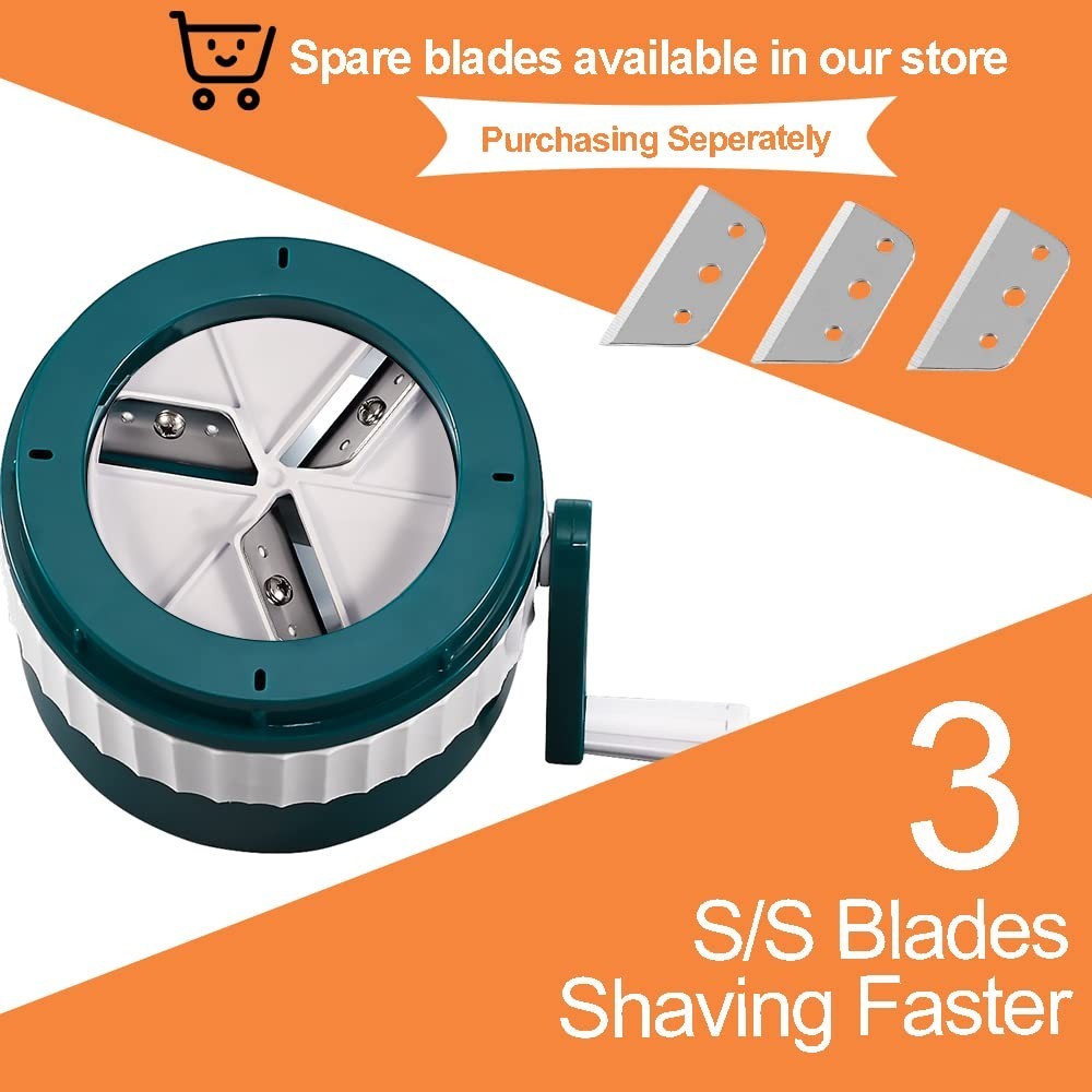 Manual Slushie Maker Snow Cone Machine 1L Ice Crusher Party Drinks