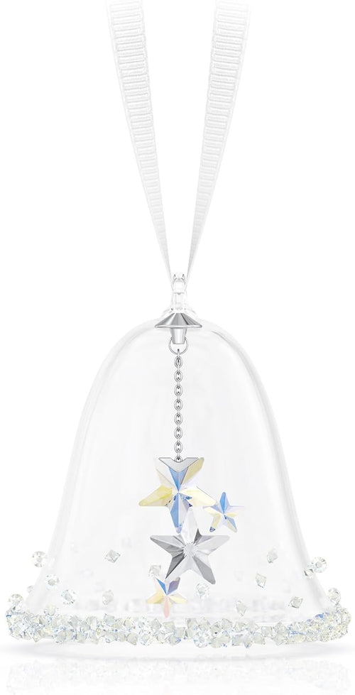 Crystal Holiday Bell Ornament XS • 300 Facets Sparkle • Luxury Festive Décor