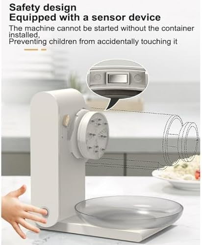 Electric Ice Shaver Snow Cone Maker USB Rechargeable Stainless Blades