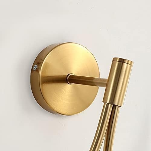 Gold Moon Wall Lights Set of 2 – Modern G9 Warm LED Lamps for Bedroom