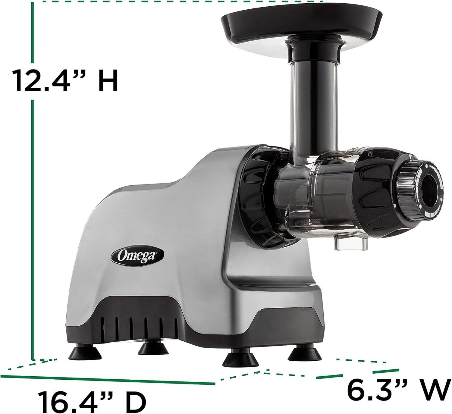 Cold Press Slow Juicer Triple Stage Masticating 200W Compact Quiet