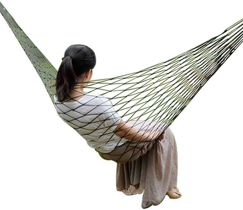 Outdoor Hammock with Mosquito Net & Sunshade | 290x140CM, 250KG Max Load