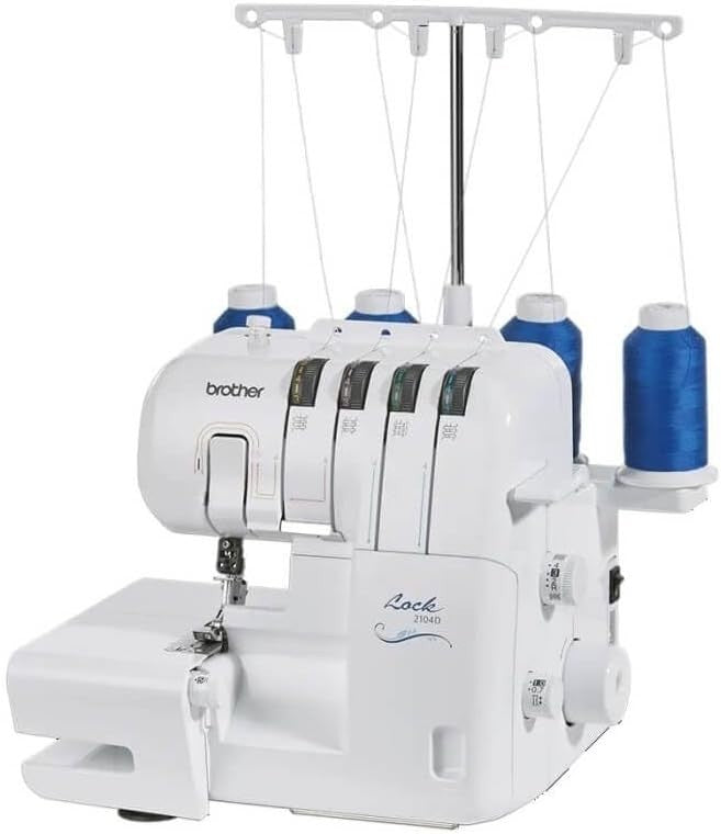 4 Thread Overlocker Serger Free Arm LED Differential Feed