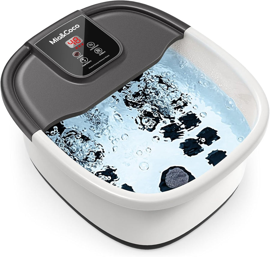 Electric Foot Spa Massager Heated Foot Bath Relaxation Soak