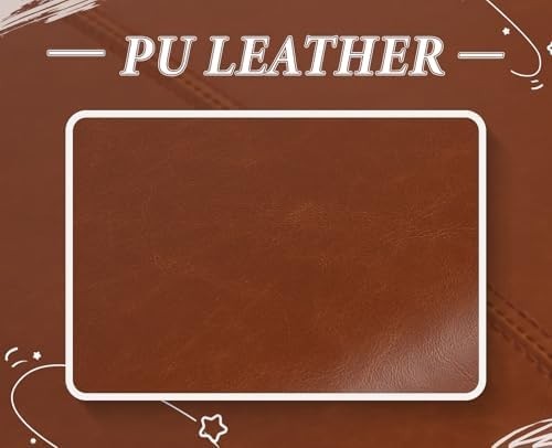 Brown PU Leather Upholstered Ottoman Bench Metal Frame Entryway Seat 115x37x48cm