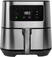 5.5L Large Air Fryer Stainless Steel | 1700W Fast Cooking | 8 Presets Digital