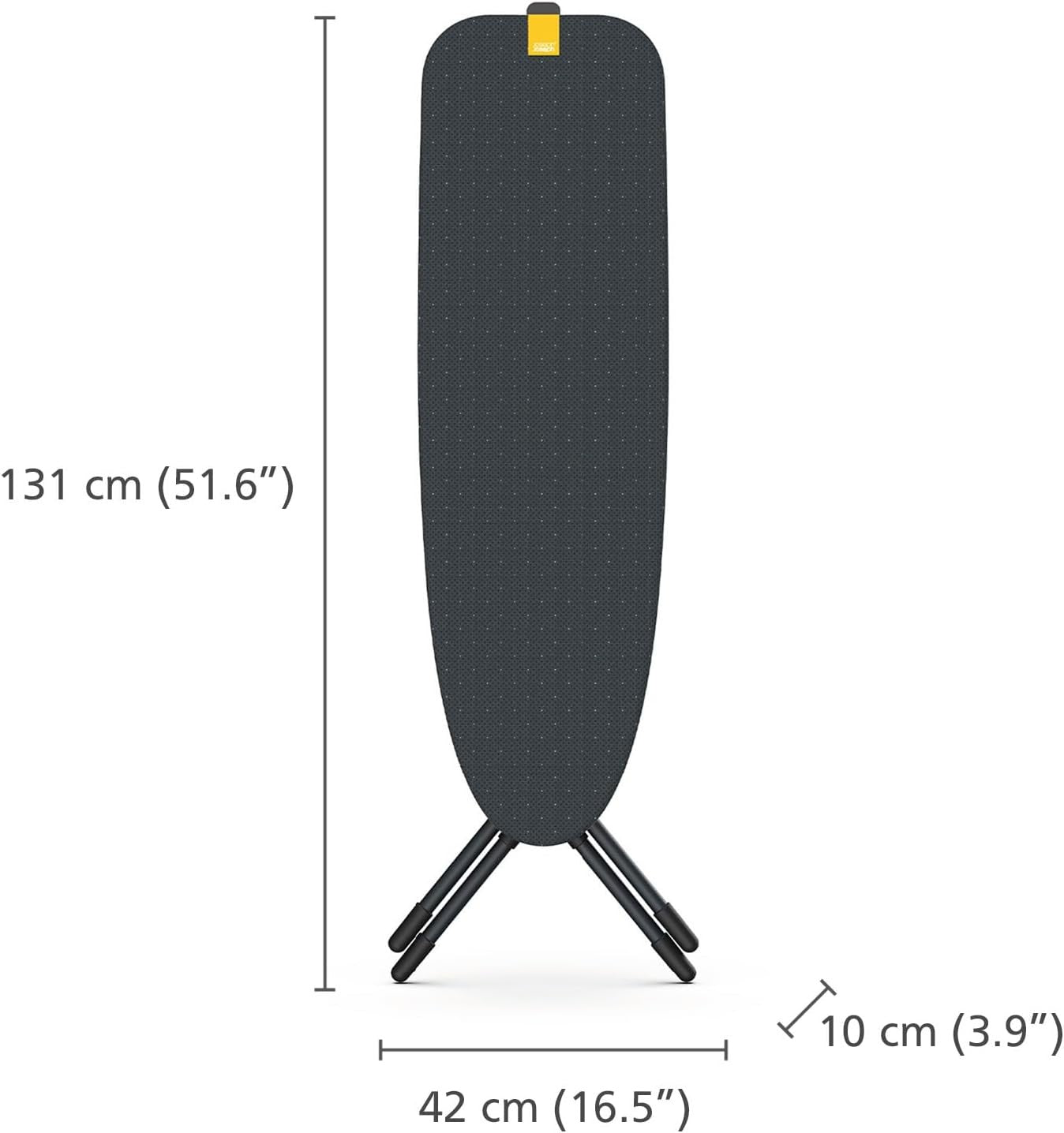 Compact Adjustable Ironing Board 110x33cm Heat Resistant Steam Iron Rest
