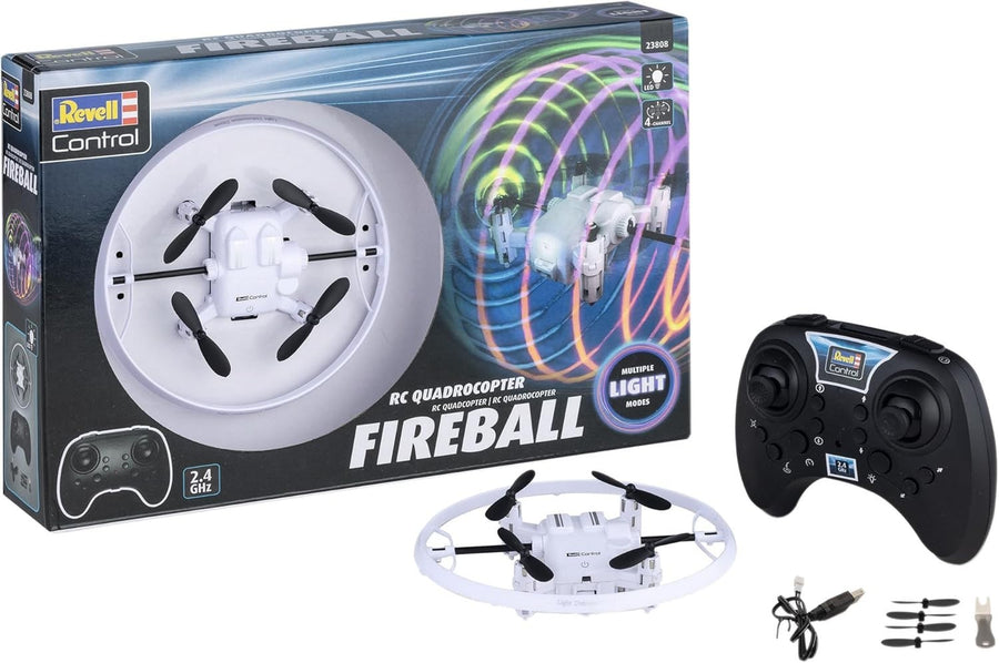 RC Lightshow Drone Fireball LED 6-Axis Stabilizer Headless Mode