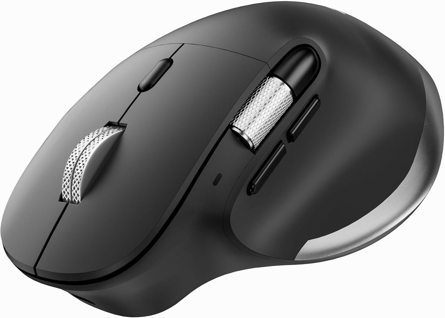 Ergonomic Wireless Mouse Side Scroll Bluetooth Dual Mode 4800 DPI Office