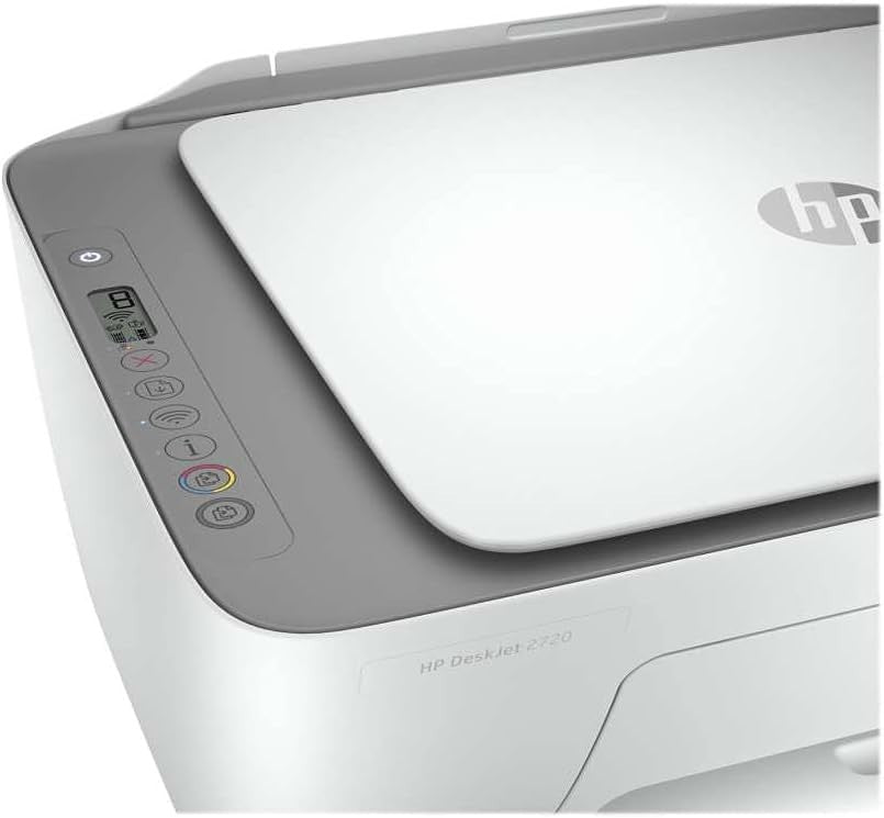 Wireless All-in-One Home Office Printer White | Fast Colour Print Copy Scan
