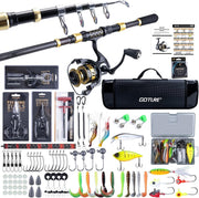 Goture Telescopic Fishing Rod & Reel Set – 1.8M-2.7M, Spinning Combo Kit