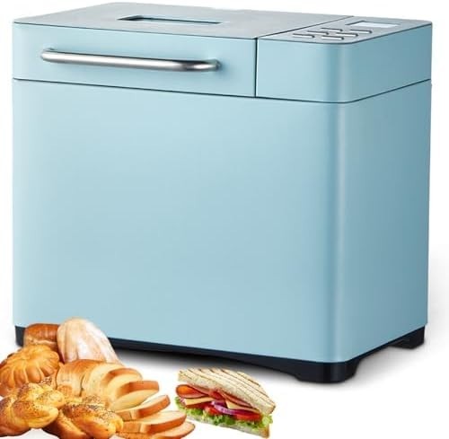 Bread Maker 1000g Fruit Nut Dispenser 15h Timer Automatic Dough Kneading Nonstic