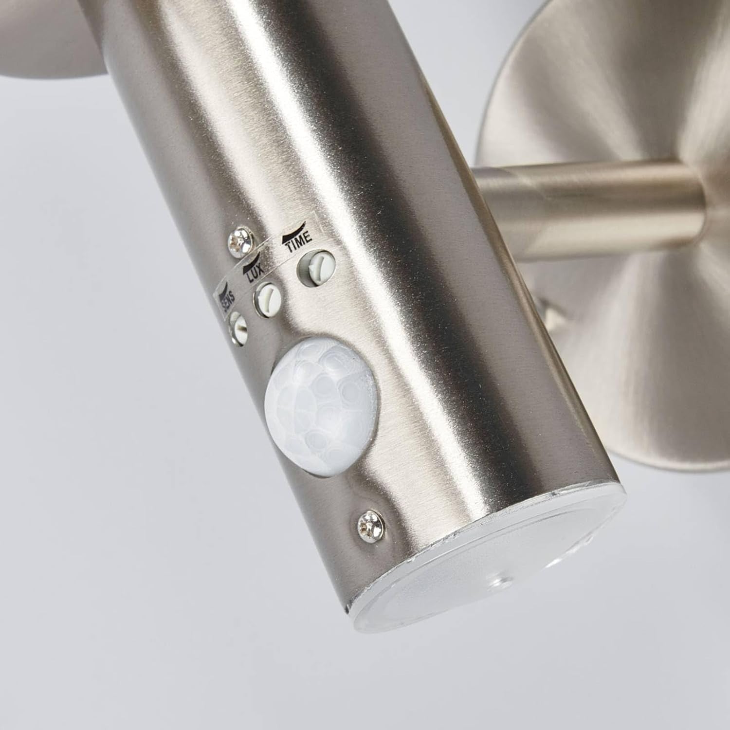 Outdoor Wall Light with Motion Sensor – Stainless Steel IP44 E27 Fixture