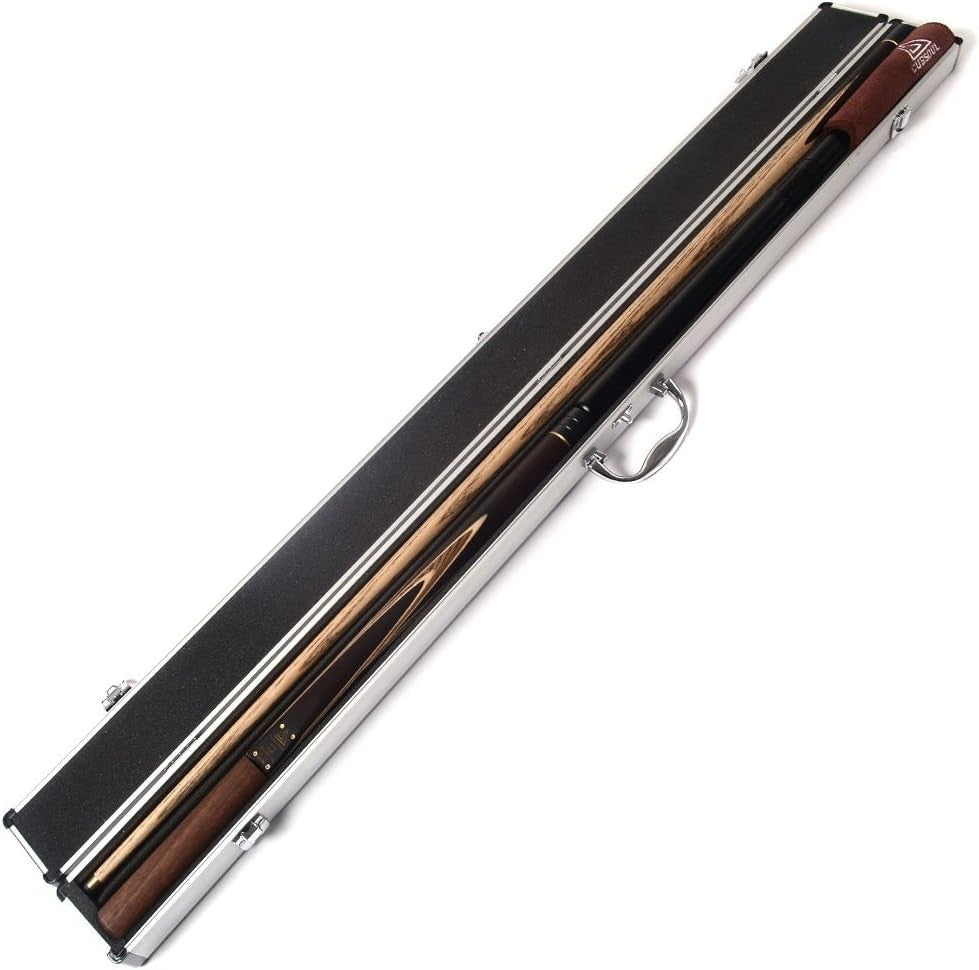 Handcrafted 57in 3/4 Snooker Cue 18oz 9.5mm Tip Dual Extensions