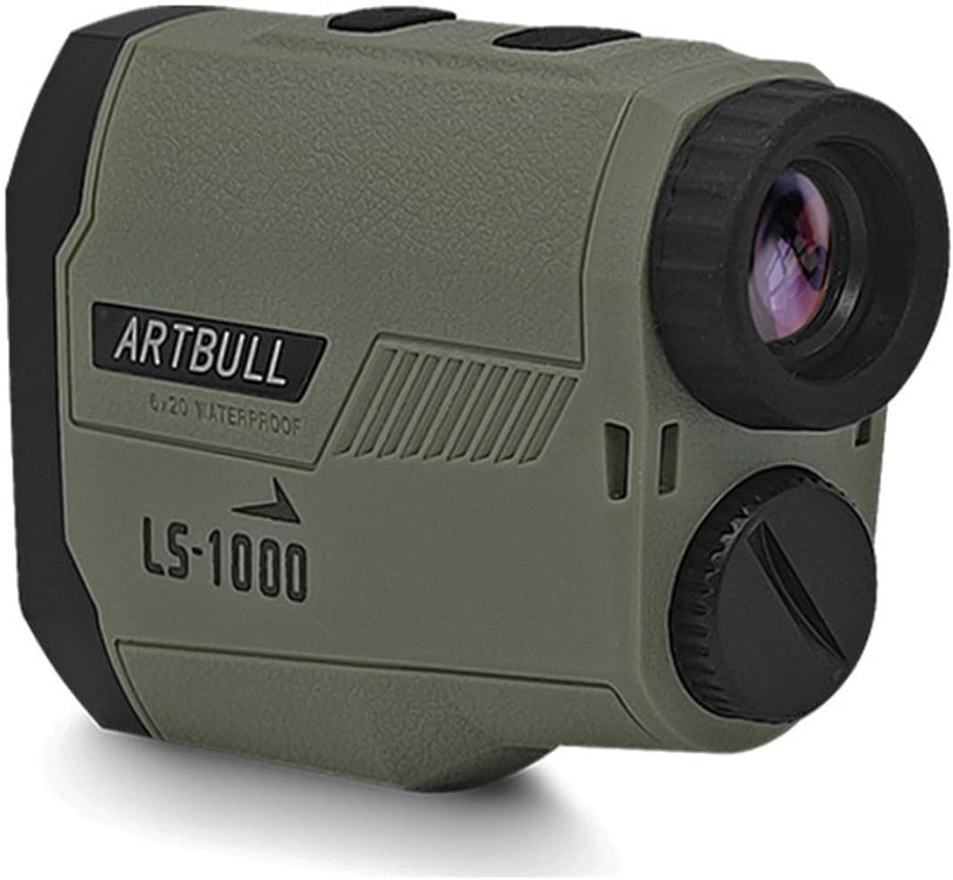 Golf Laser Rangefinder 1000m Flag Lock 6X Magnification Outdoor