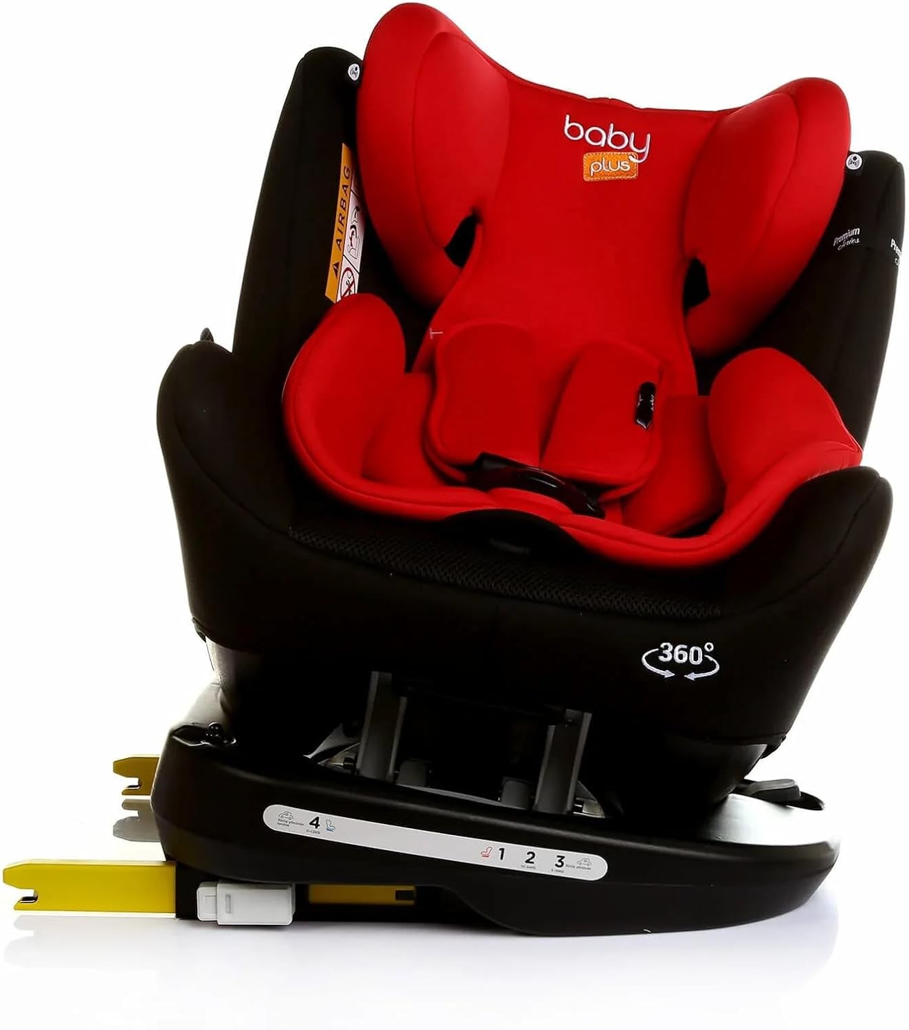 360° Rotating i-Size Car ISOFIX 0–36kg Birth to 12 Years R129