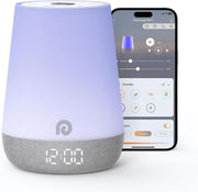 Baby Sleep Trainer Clock White Noise Machine with 34 Sounds & Nightlight