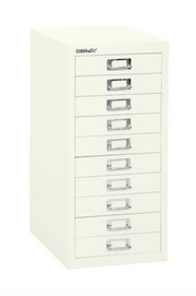 Steel Multi Drawer Filing Cabinet Compact Office Storage Unit 5 Drawer