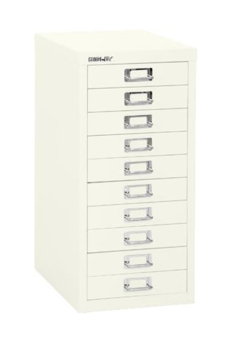 Steel Multi Drawer Filing Cabinet Compact Office Storage Unit 5 Drawer