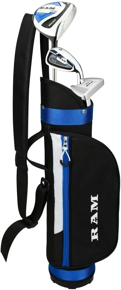 Junior Golf Club Set Ages 3–5 Right Hand Driver Irons Putter Bag