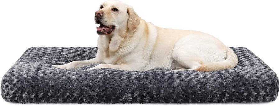 XXL Calming Dog Bed Washable Crate Mattress 122x74x10cm