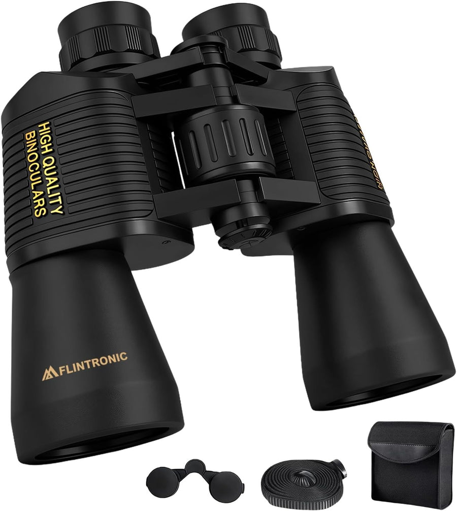 20x50 High Power Binoculars HD Waterproof BAK4 Prism for Bird Watching Travel