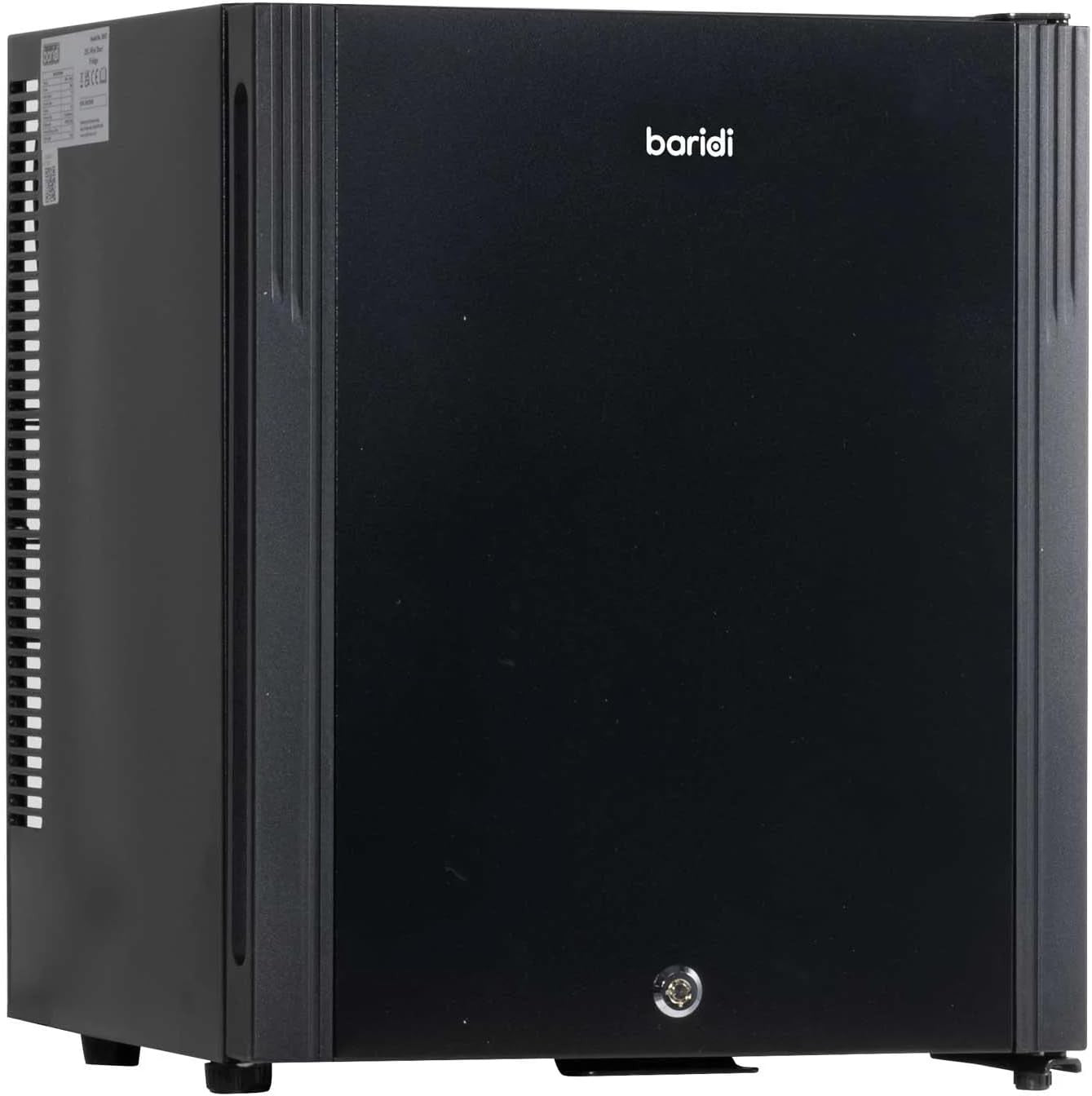 25L Mini Drinks Fridge Ultra Quiet LED Light Reversible Door Compact Cooler