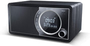 Digital DAB+/FM Radio with Bluetooth 4.2 | Wooden Speaker, Alarm