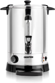 Electric Catering Urn Hot Water Boiler 7L Stainless Steel Keep Warm
