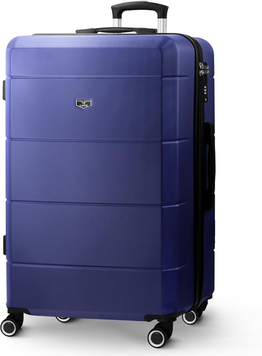 Large Checked Travel Suitcase 28” ABS Hard Shell 4 Wheel Spinner TSA