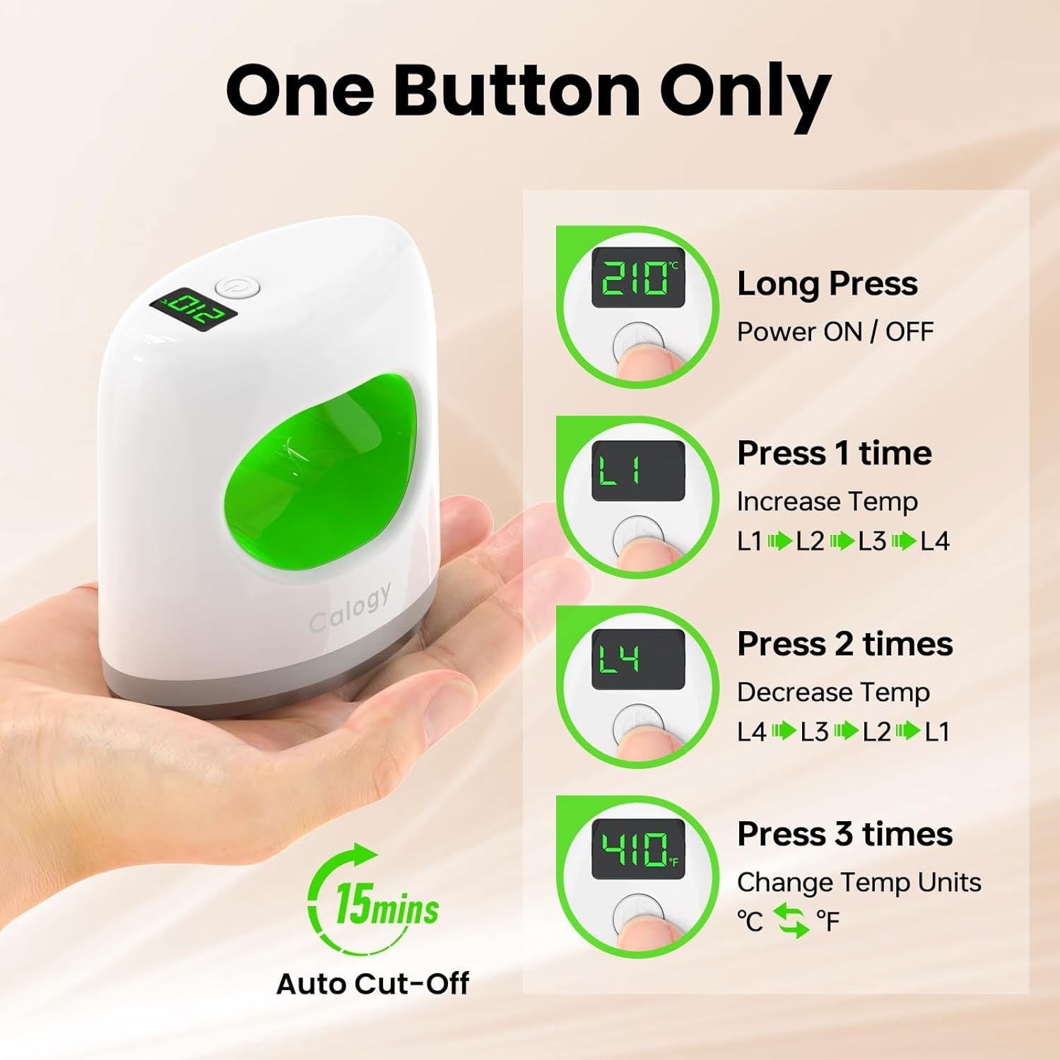 Mini Heat Press Machine 210°C LED Precision Iron for HTV Crafts