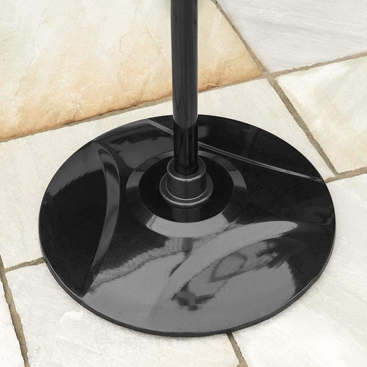 Outdoor Electric Patio Heater 2000W 3 Heat Settings, Adjustable Height & Tilt