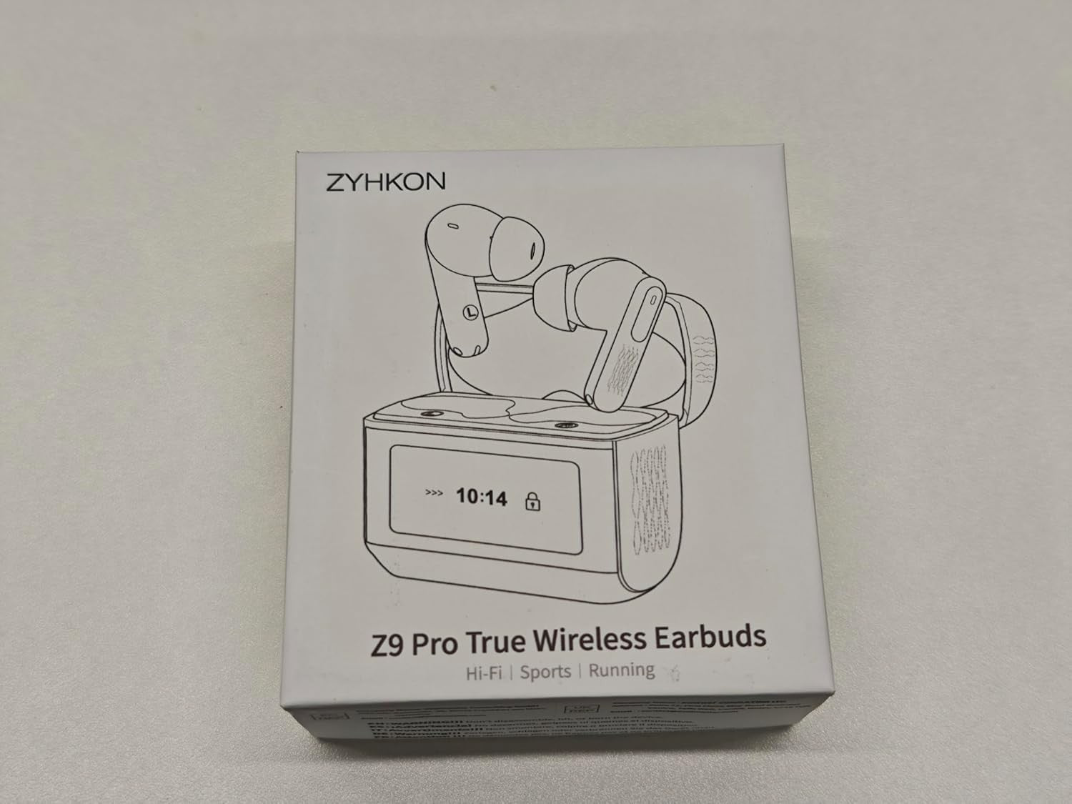 Bluetooth 5.4 Earbuds Touchscreen ANC ENC HiFi Wireless Headphones 48H