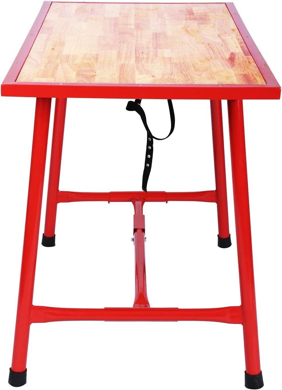 Foldable Workbench 120x62.5cm Heavy Duty Table 300kg Steel Frame Portable DIY