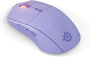 Wireless Gaming Mouse 18000 DPI Bluetooth 2.4GHz 60M Click Lavender