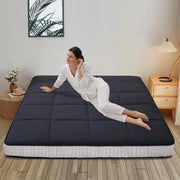 Foldable Japanese Tatami Floor Mattress Guest Bed Roll-Up with Storage 140 x 200
