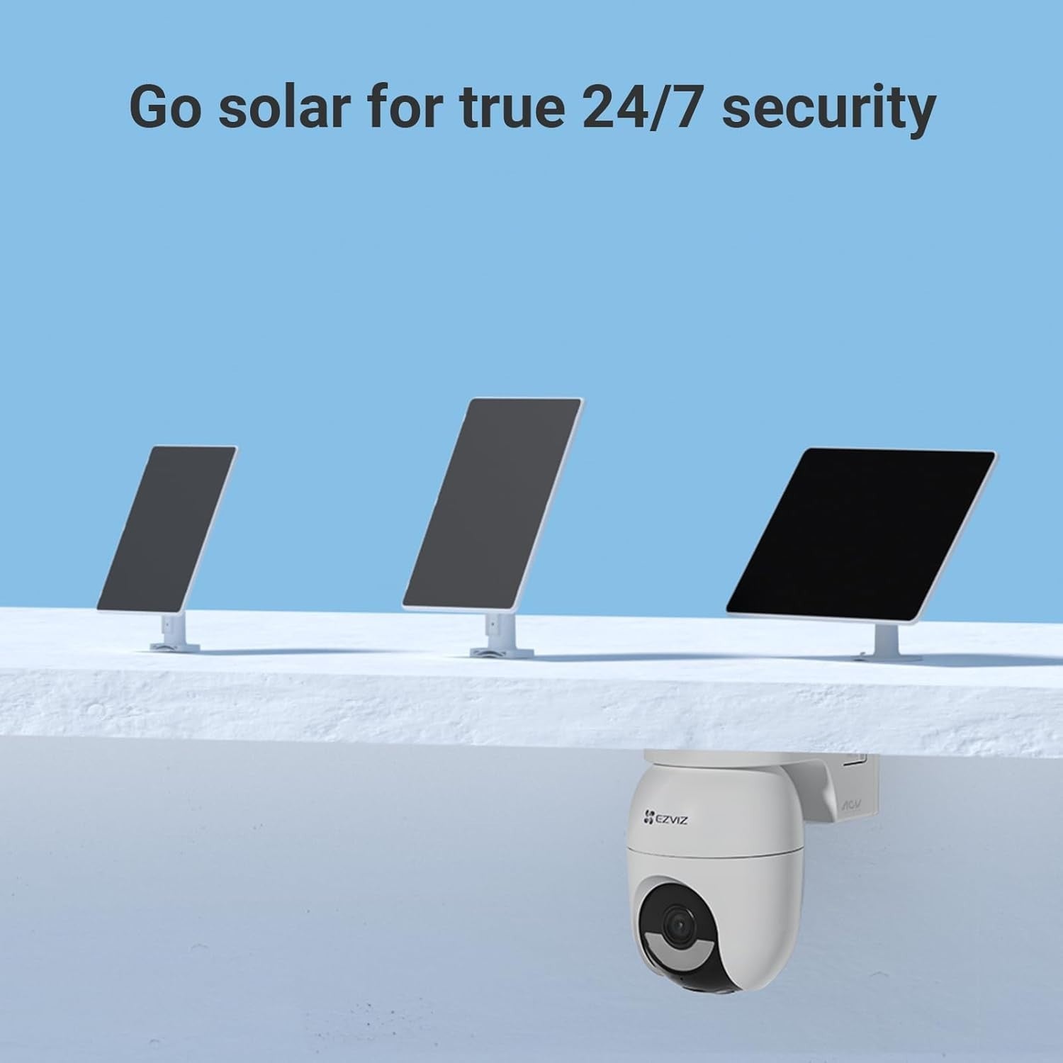 2K+ 4G Solar Security Camera PTZ AI Detection Color Night Vision