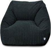 Kids Corduroy Beanbag Chair Sofa Seat – Washable Soft Armchair for Bedroom