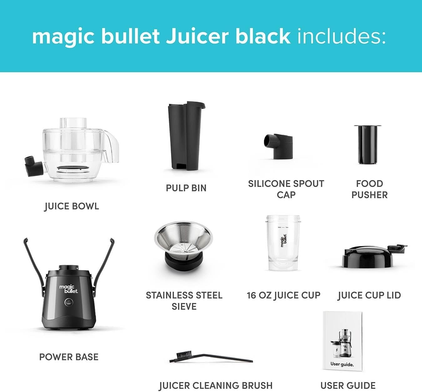400W Centrifugal Juicer Compact To Go Cup 10pc Dishwasher Safe Easy Clean