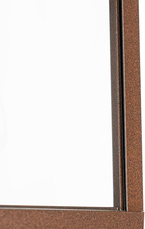 Outdoor Wall Light Rust Brown IP44 E27 Motion Sensor