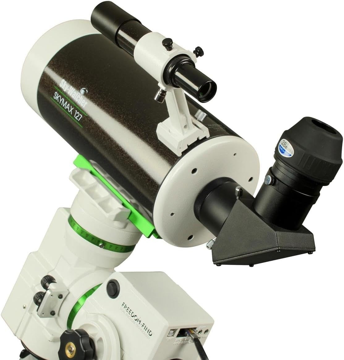 Skymax 127mm Maksutov-Cassegrain Telescope Black Fiber Optic Kit