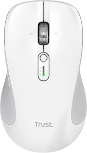Wireless Bluetooth Mouse Hyper Scroll Silent Multi-Device White
