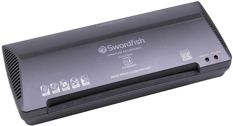 A4 Laminator Machine Jam Free Compact Fast Warm Up Hot Cold