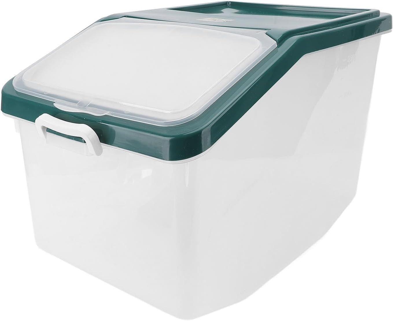 25KG Sealed Rice Storage Container Large Grain Flour Pet Food Bin