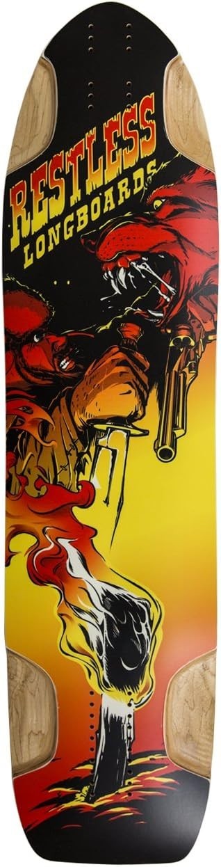 35" Maple Skateboard Deck 9.25" Wide Adult Street/Freestyle