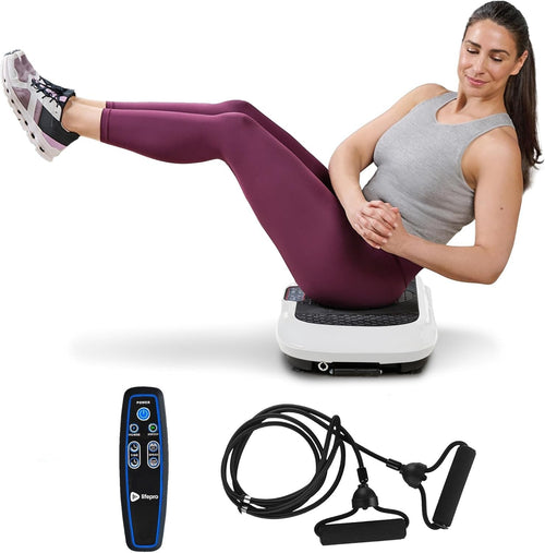 Vibration Plate Exercise Machine 99 Speeds Full Body Workout Home Platform